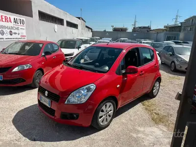 Usata Suzuki Splash 86 CV (63 kW) 2010 Rosso Utilitaria