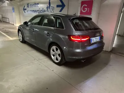 Usata Audi A3 Ambition 110 CV (80 kW) 2014 Grigio Berlina