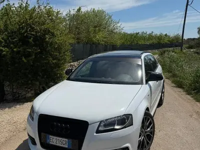 Usata Audi A3 S-Line 140 CV (102 kW) 2010 Bianco Utilitaria
