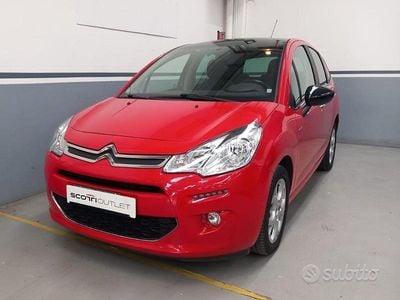 Brugt Citroën C3 Exclusive 75 HK (55 kW) 2016 Rød Sedan