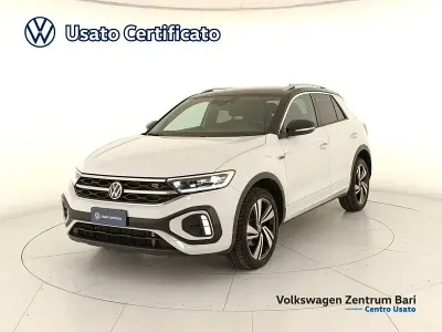 Usata VW T-Roc R-line 150 CV (110 kW) 2024 Bianco SUV