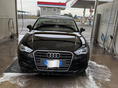 Usata Audi A3 Ambiente 110 CV (80 kW) 2015 Nero Berlina