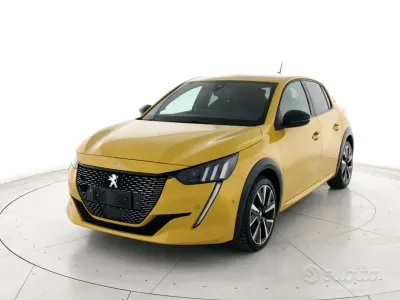 Usata Peugeot 208 GT 102 CV (75 kW) 2021 Giallo Utilitaria