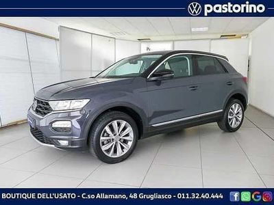 usata VW T-Roc 1.0 TSI 115 CV Style BlueMotion Technology del 2019 usata a Grugliasco