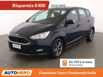 Begagnad Ford C-MAX Business Edition 120 HK (88 kW) 2019 Blå Minibuss
