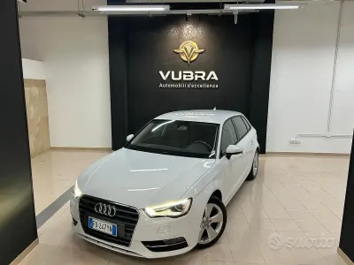 Usata Audi A3 Business 110 CV (80 kW) 2016 Bianco Berlina