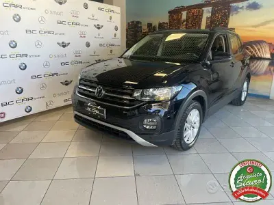 Usata VW T-Cross Style 110 CV (80 kW) 2022 Nero SUV