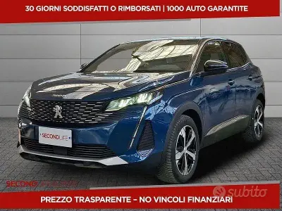 Usata Peugeot 3008 Allure 131 CV (96 kW) 2023 Blu SUV