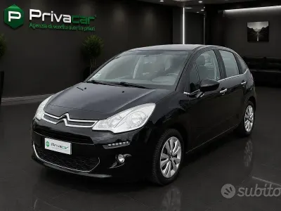 Usata Citroën C3 Seduction 68 CV (50 kW) 2015 Nero Utilitaria