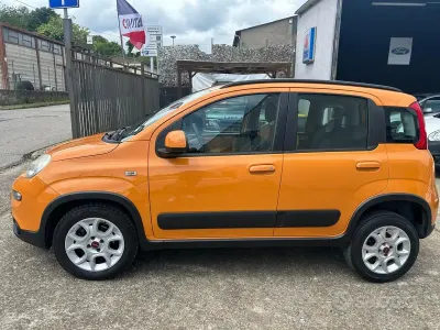 Usata Fiat Panda Trekking 80 CV (58 kW) 2013 Arancione Utilitaria