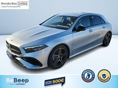 Usata Mercedes A180 Advanced Plus 116 CV (85 kW) 2025 Argento metallizzato Berlina