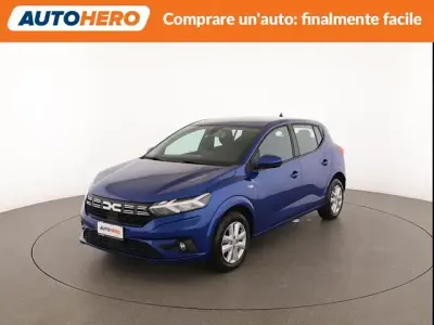 Usata Dacia Sandero Expression 91 CV (66 kW) 2024 Blu Utilitaria