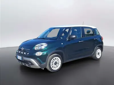Begagnad Fiat 500L Cross 95 HK (69 kW) 2018 Grön Minibuss