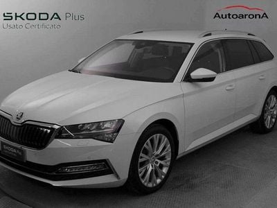 Usata Skoda Superb Style 156 CV (114 kW) 2021 Bianco Station wagon