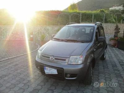 Usata Fiat Panda 4x4 Climbing 75 CV (55 kW) 2011 Grigio Utilitaria