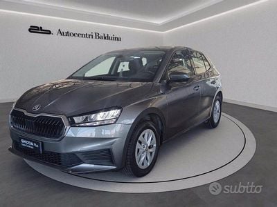 Usata Skoda Fabia Style 80 CV (58 kW) 2023 Grigio graphite metalizzato Utilitaria