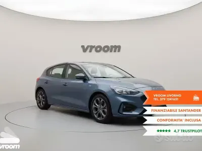 Usata Ford Focus ST-Line 125 CV (91 kW) 2022 Blu Berlina