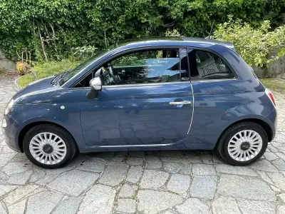 Usata Fiat 500 Lounge 69 CV (50 kW) 2013 Blu Utilitaria