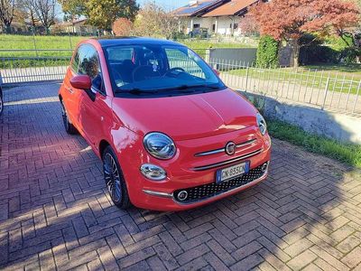 Usata Fiat 500 Lounge 69 CV (50 kW) 2018 Rosso Utilitaria