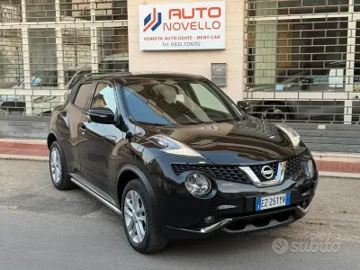 Usata Nissan Juke Acenta 110 CV (80 kW) 2015 Nero SUV
