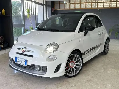 Usata Abarth 595C Turismo 159 CV (116 kW) 2014 Bianco Cabrio