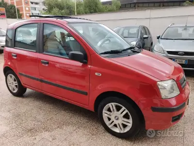 Usata Fiat Panda Emotion 60 CV (44 kW) 2006 Rosso Utilitaria