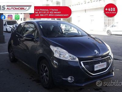 Usata Peugeot 208 Access 68 CV (50 kW) 2015 Blu scuro Utilitaria