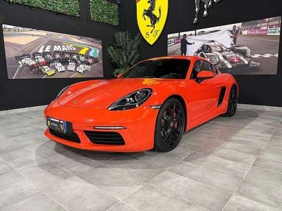Usata Porsche 718 Cayman 349 CV (256 kW) 2019 Arancione lava Coupé