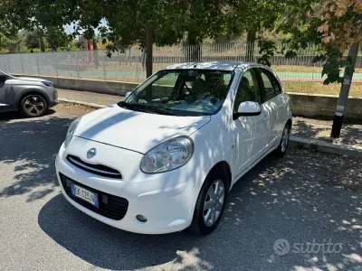 Usata Nissan Micra 80 CV (58 kW) 2011 Bianco Utilitaria