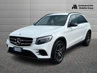 Usata Mercedes GLC350 Premium 258 CV (189 kW) 2019 Bianco polare SUV