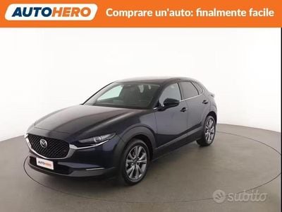 Begagnad Mazda CX-30 Exclusive-Line 150 HK (110 kW) 2023 Blå SUV