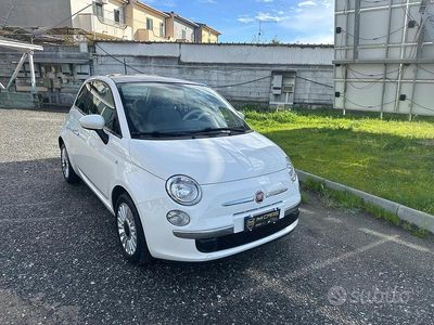 Usata Fiat 500 Lounge 69 CV (50 kW) 2013 Bianco Berlina