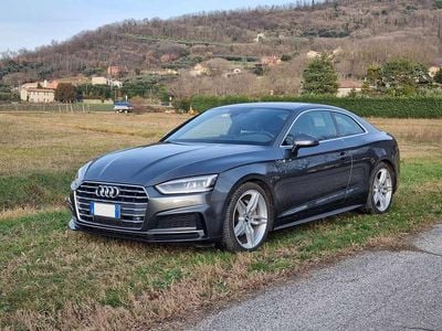 Usata Audi A5 Business 190 CV (139 kW) 2016 Grigio Coupé