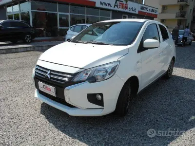 Usata Mitsubishi Space Star Intense 71 CV (52 kW) 2022 Bianco Utilitaria