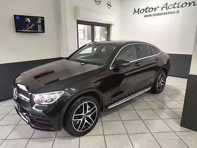 Usata Mercedes GLC220 Premium 194 CV (142 kW) 2021 Nero Coupé