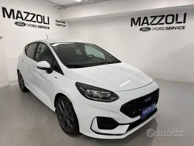 Usata Ford Fiesta ST-Line 125 CV (91 kW) 2023 Bianco Utilitaria