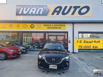 Usata Mazda CX-3 Exceed 106 CV (77 kW) 2015 Nero SUV