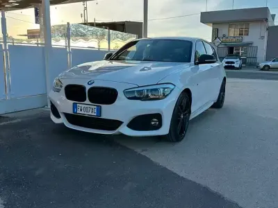 Usata BMW 116 M Sport 116 CV (85 kW) 2019 Bianco Utilitaria
