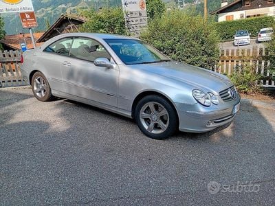 Usata Mercedes CLK270 170 CV (125 kW) 2003 Grigio Coupé