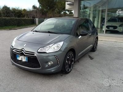 Usata DS Automobiles DS3 So Chic 120 CV (88 kW) 2011 Grigio scuro Coupé