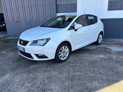 Usata Seat Ibiza 75 CV (55 kW) 2014 Bianco Berlina