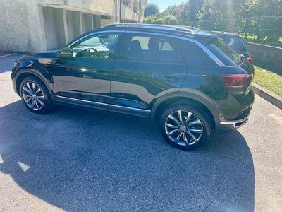 Usata VW T-Roc Advance 150 CV (110 kW) 2019 Nero SUV