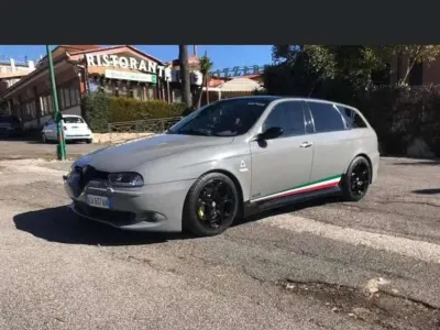 Usata Alfa Romeo 156 GTA 250 CV (183 kW) 2002 Grigio Station wagon