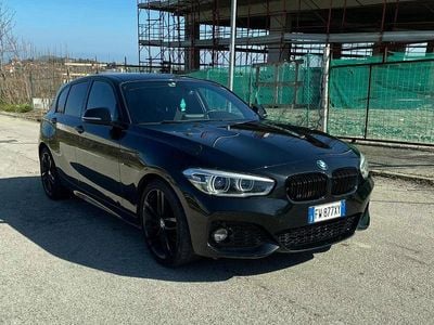 Usata BMW 116 Sport Line 116 CV (85 kW) 2019 Nero Utilitaria