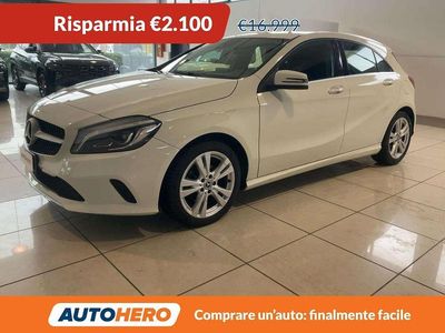 Usata Mercedes A180 109 CV (80 kW) 2017 Bianco Berlina