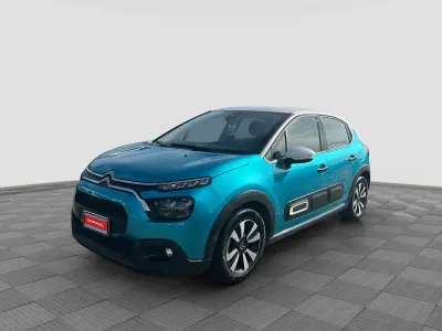 Usata Citroën C3 83 CV (61 kW) 2020 Spring blue con tetto opal white Utilitaria