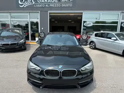 Usata BMW 116 Sport Line 109 CV (80 kW) 2016 Nero Utilitaria