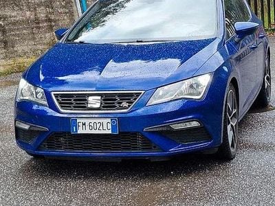 Usata Seat Leon FR 240 CV (176 kW) 2017 Blu Berlina