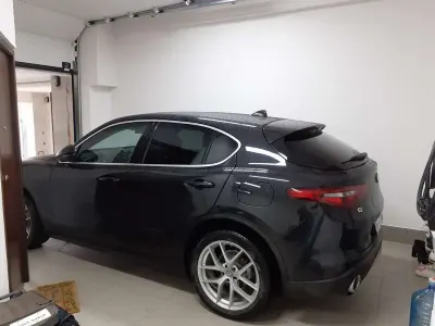 Usata Alfa Romeo Stelvio Executive 210 CV (154 kW) 2018 Nero SUV