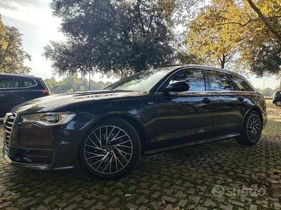 Usata Audi A6 S-Line 190 CV (139 kW) 2015 Nero Station wagon